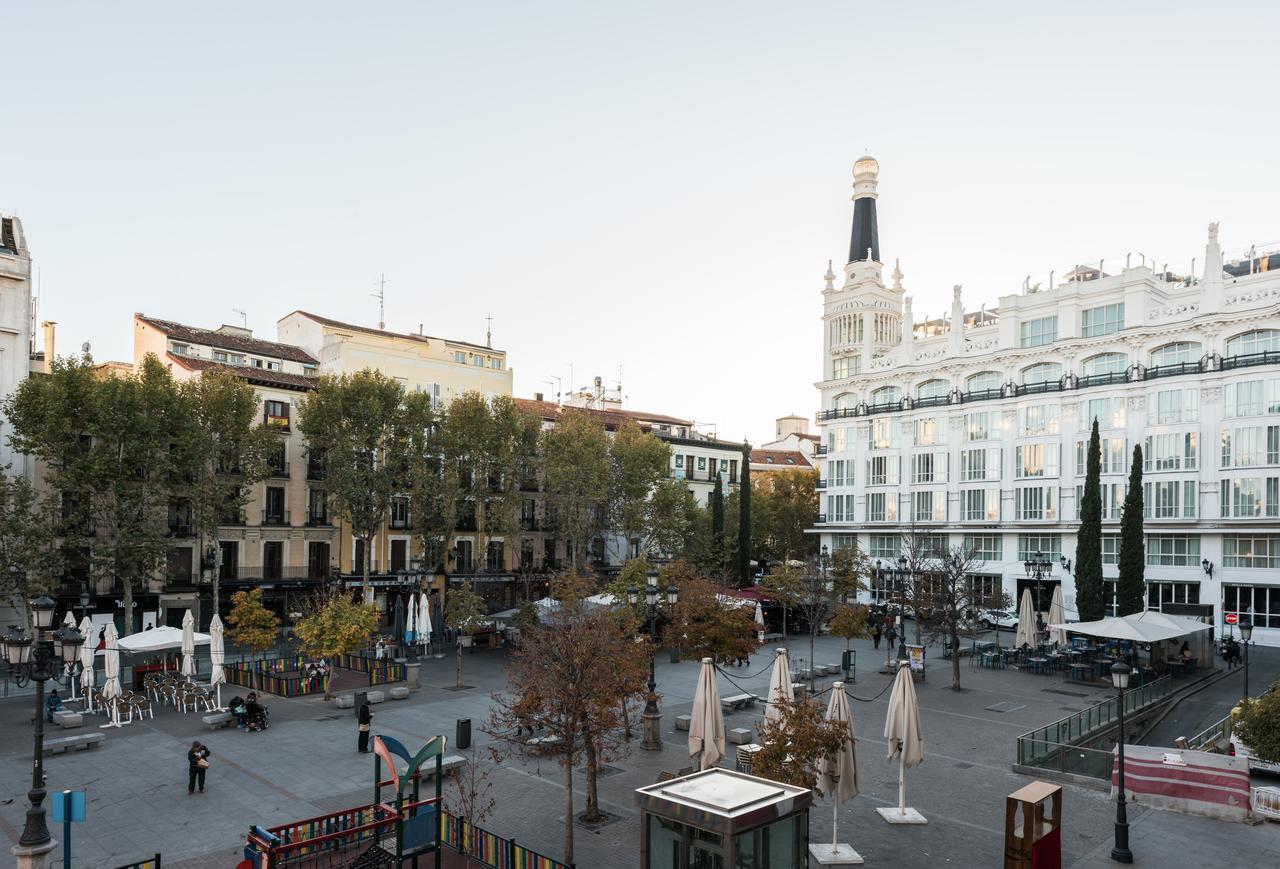 Appartement Plaza Santa Ana à Madrid Extérieur photo